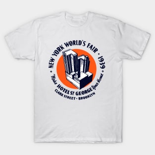 1939 Hotel St. George Brooklyn New York T-Shirt